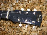 The Sinner, aged, faded Pelham Blue&nbsp;&copy;&nbsp;2026&nbsp;42nd Street Guitars