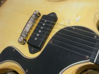 The Sinner, TV Yellow, medium wear&nbsp;&copy;&nbsp;2026&nbsp;42nd Street Guitars