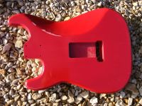 replacement body for strat dakota red, light wear&nbsp;&copy;&nbsp;2026&nbsp;42nd Street Guitars
