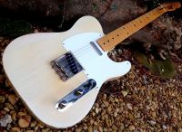 Broadway '55 faded butterscotch blond light ageing&nbsp;&copy;&nbsp;2026&nbsp;42nd Street Guitars